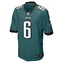 Zennovawear DeVonta Smith Philadelphia Eagles Player Game Jersey - Midnight Green