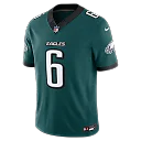 Zennovawear DeVonta Smith Philadelphia Eagles Team Vapor FUSE. Stitched Limited Jersey - Midnight Green