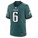 Zennovawear DeVonta Smith Philadelphia Eagles Team Game Jersey - Midnight Green