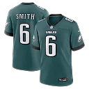 Zennovawear DeVonta Smith Philadelphia Eagles Team Game Jersey - Midnight Green
