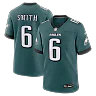 Zennovawear DeVonta Smith Philadelphia Eagles Team Game Jersey - Midnight Green