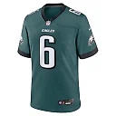 Zennovawear DeVonta Smith Philadelphia Eagles Team Game Jersey - Midnight Green