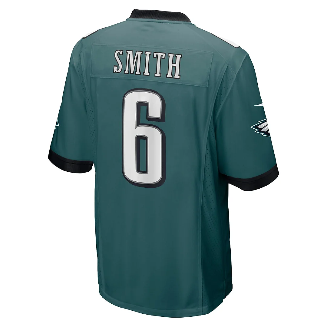 Zennovawear DeVonta Smith Philadelphia Eagles Player Game Jersey - Midnight Green