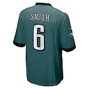 Zennovawear DeVonta Smith Philadelphia Eagles Player Game Jersey - Midnight Green