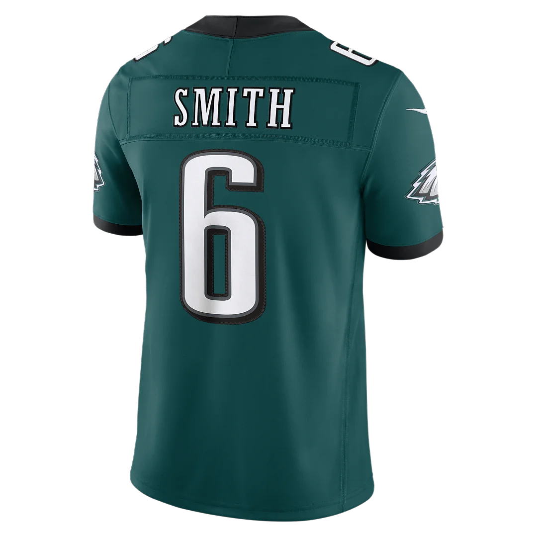 Zennovawear DeVonta Smith Philadelphia Eagles Team Vapor FUSE. Stitched Limited Jersey - Midnight Green