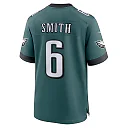 Zennovawear DeVonta Smith Philadelphia Eagles Team Game Jersey - Midnight Green