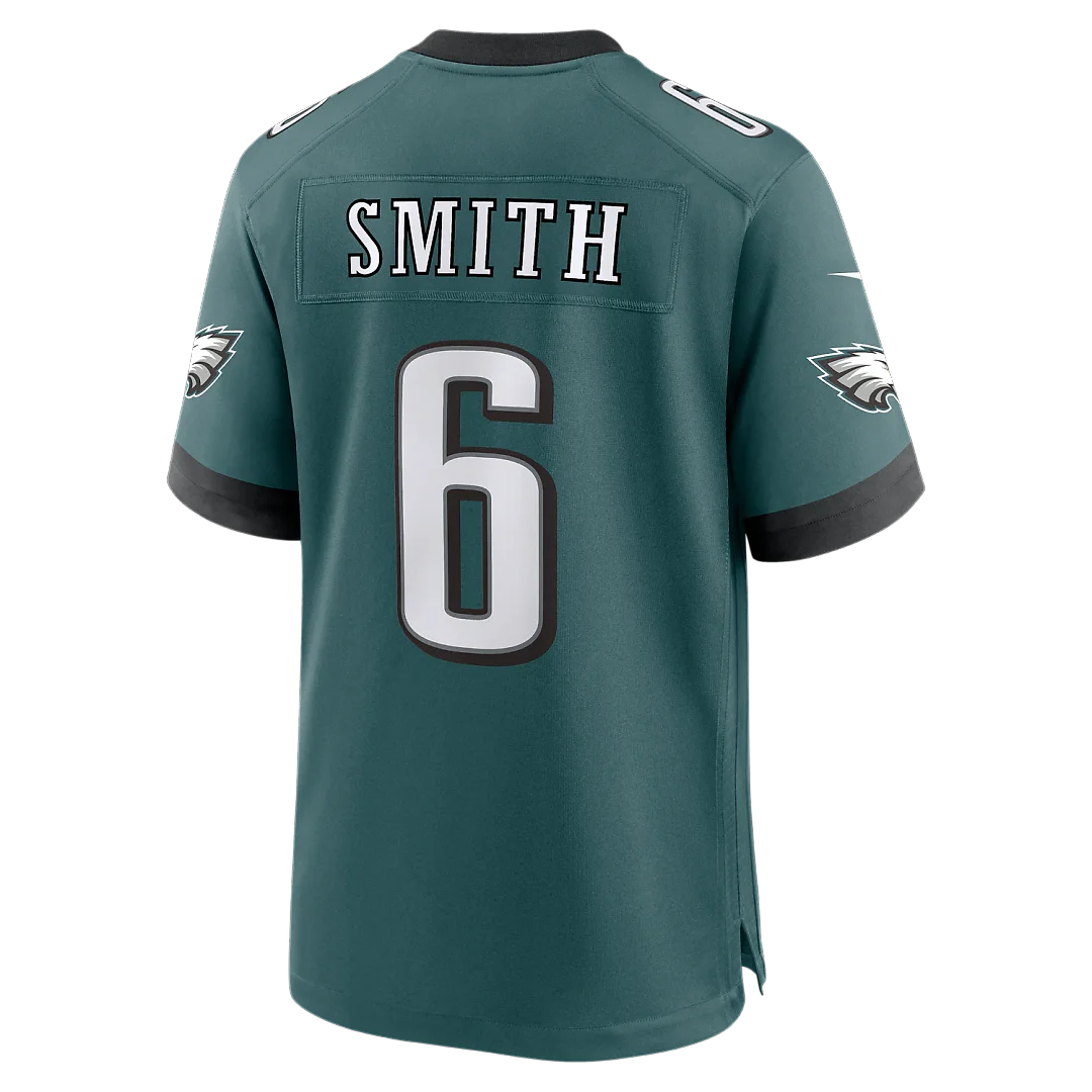 Zennovawear DeVonta Smith Philadelphia Eagles Team Game Jersey - Midnight Green