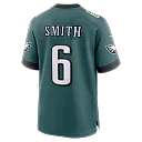 Zennovawear DeVonta Smith Philadelphia Eagles Team Game Jersey - Midnight Green