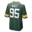 Zennovawear Devonte Wyatt Green Bay Packers Player Game Jersey - Green
