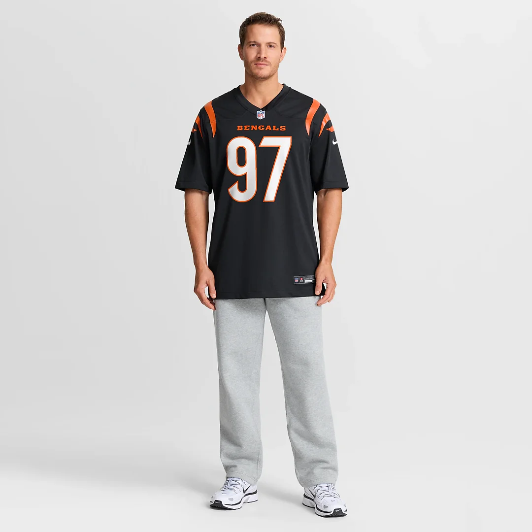 Zennovawear Dexter Lawrence II Cincinnati Bengals Game Jersey - Black