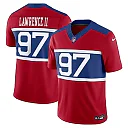 Zennovawear Dexter Lawrence II New York Giants Alternate Vapor FUSE. Limited Jersey - Century Red
