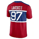 Zennovawear Dexter Lawrence II New York Giants Alternate Vapor FUSE. Limited Jersey - Century Red