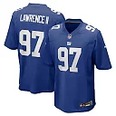 Zennovawear Dexter Lawrence II New York Giants Team Game Player Jersey - Royal