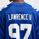 Zennovawear Dexter Lawrence II New York Giants Team Game Player Jersey - Royal