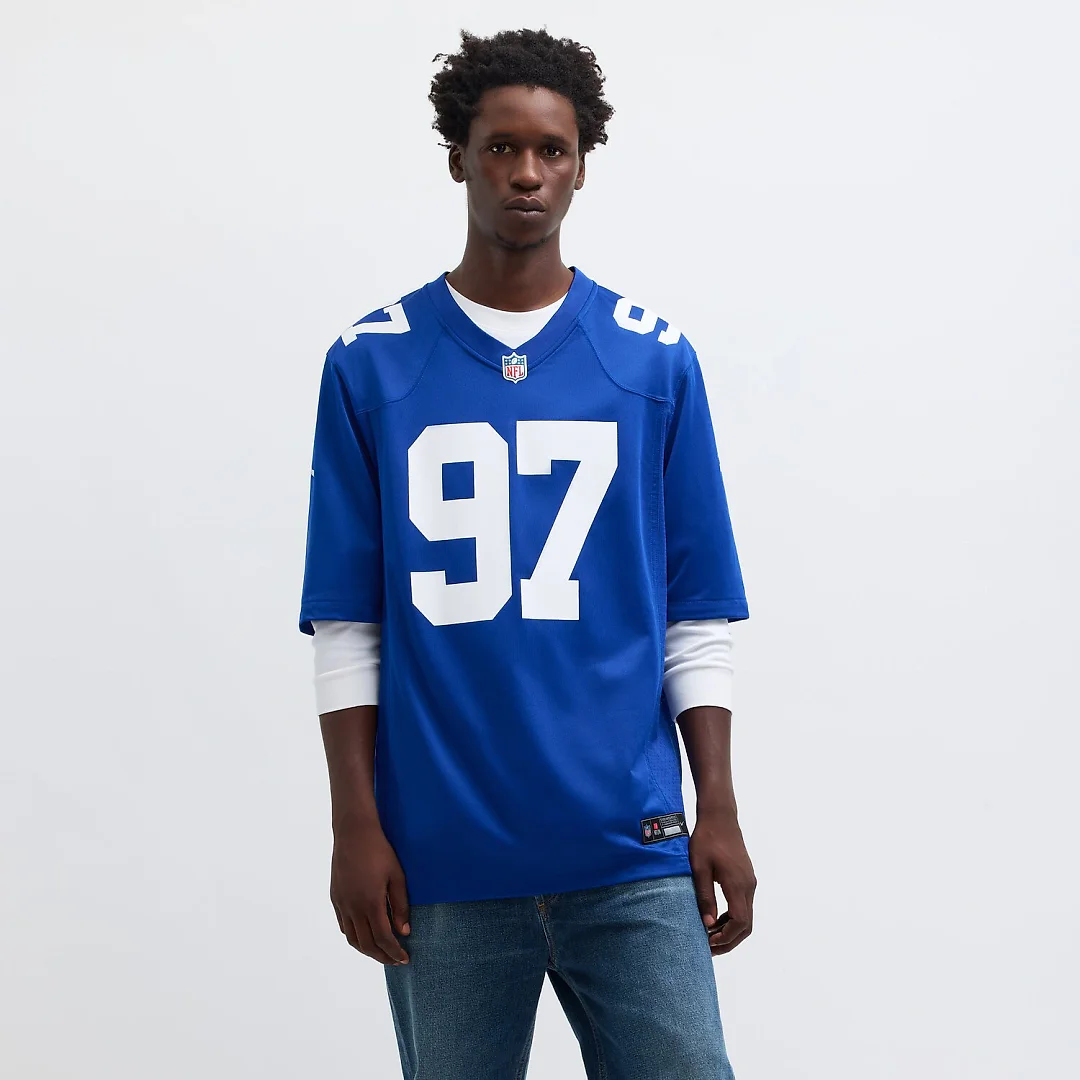 Zennovawear Dexter Lawrence II New York Giants Team Game Player Jersey - Royal