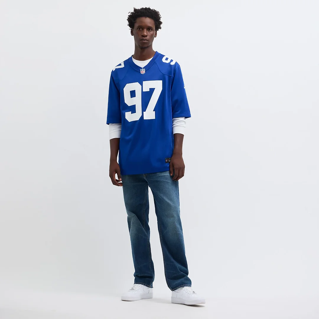 Zennovawear Dexter Lawrence II New York Giants Team Game Player Jersey - Royal