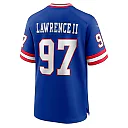 Zennovawear Dexter Lawrence New York Giants Alternate Game Jersey - Royal
