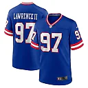 Zennovawear Dexter Lawrence New York Giants Alternate Game Jersey - Royal