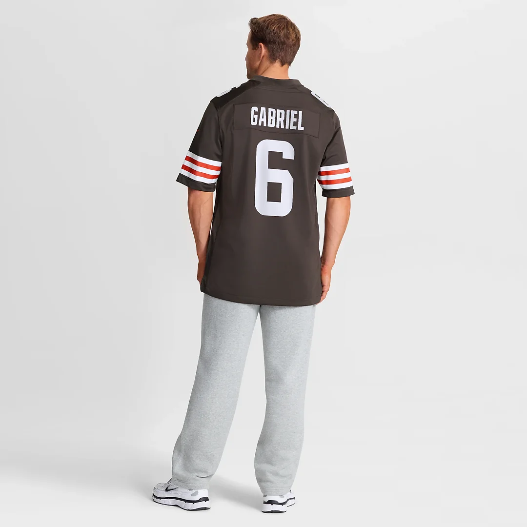 Zennovawear Dillon Gabriel Cleveland Browns Team Game Jersey - Brown