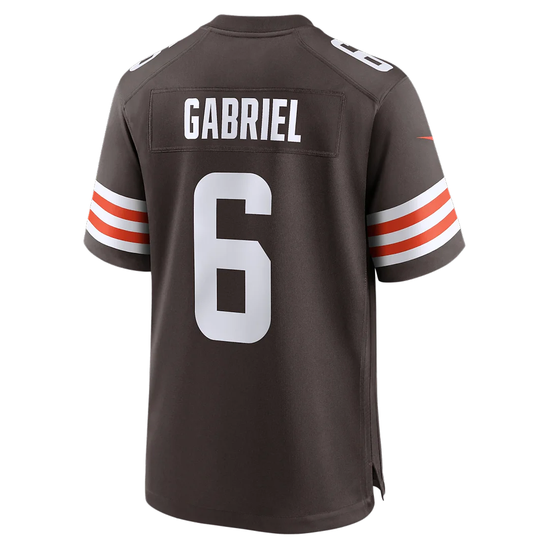Zennovawear Dillon Gabriel Cleveland Browns Team Game Jersey - Brown
