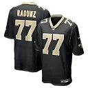 Zennovawear Dillon Radunz New Orleans Saints Team Game Jersey - Black