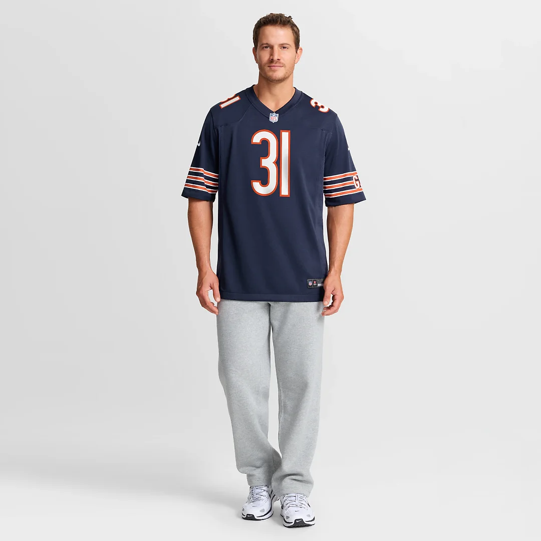 Zennovawear Dillon Thieneman Chicago Bears 2026 NFL Draft First Round Pick No. 25 Team Game Jersey - Navy
