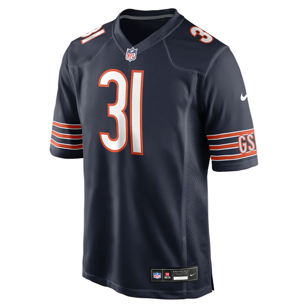 Zennovawear Dillon Thieneman Chicago Bears 2026 NFL Draft First Round Pick No. 25 Team Game Jersey - Navy