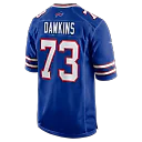Zennovawear Dion Dawkins Buffalo Bills Game Player Jersey - Royal
