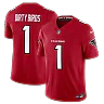 Zennovawear Dirty Birds Atlanta Falcons Team Vapor FUSE. Stitched Limited Jersey - Red