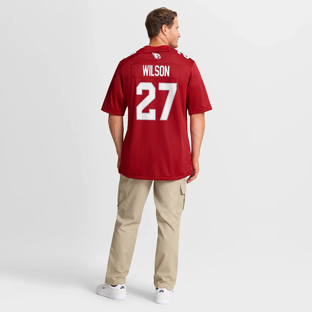 Zennovawear Divaad Wilson Arizona Cardinals Team Game Jersey - Cardinal
