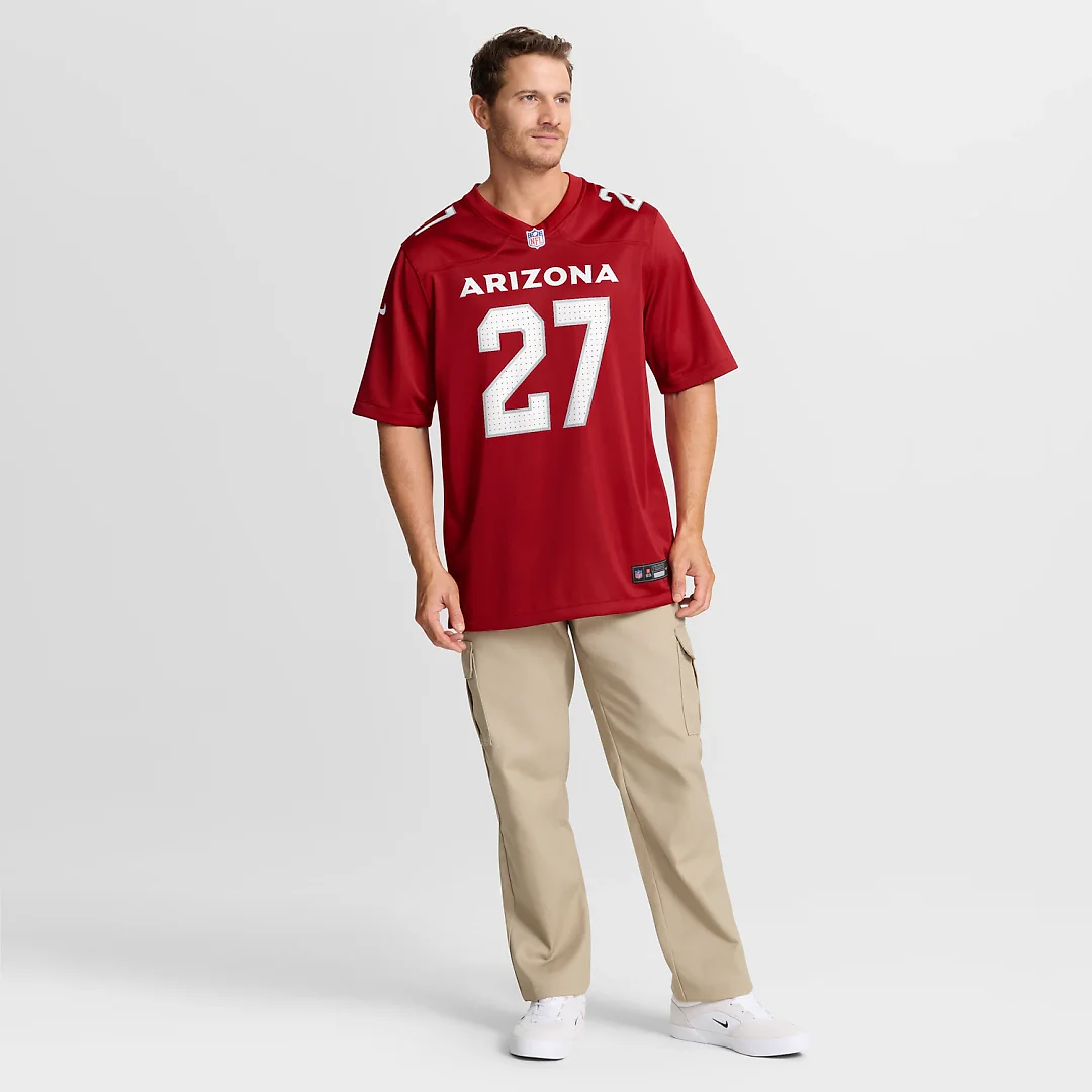 Zennovawear Divaad Wilson Arizona Cardinals Team Game Jersey - Cardinal