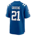 Zennovawear DJ Giddens Indianapolis Colts Team Game Jersey - Royal