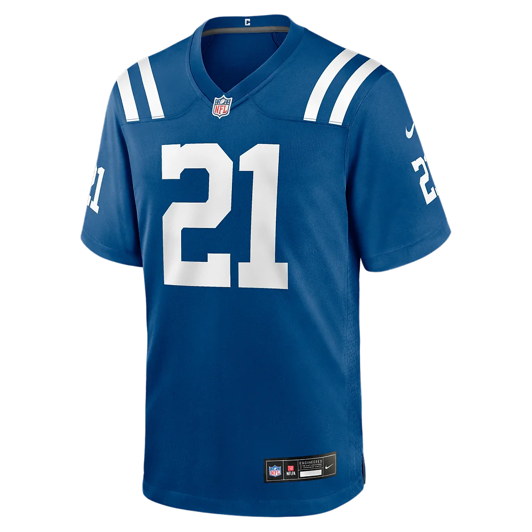 Zennovawear DJ Giddens Indianapolis Colts Team Game Jersey - Royal