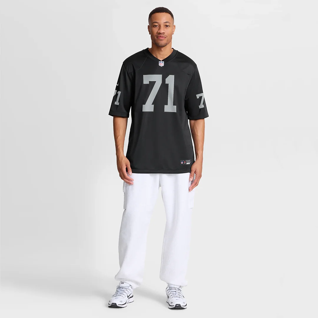 Zennovawear DJ Glaze Las Vegas Raiders Team Game Jersey - Black