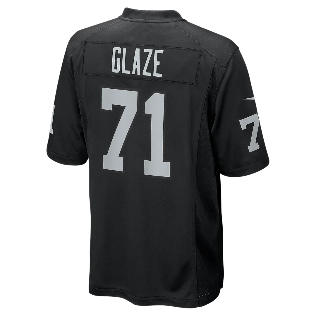 Zennovawear DJ Glaze Las Vegas Raiders Team Game Jersey - Black