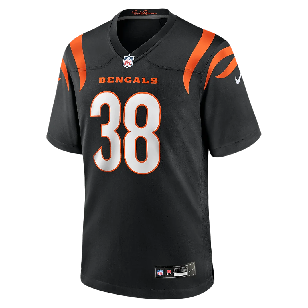 Zennovawear DJ Ivey Cincinnati Bengals Team Game Jersey - Black