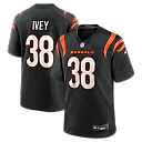Zennovawear DJ Ivey Cincinnati Bengals Team Game Jersey - Black