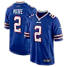Zennovawear D.J. Moore Buffalo Bills Game Jersey - Royal