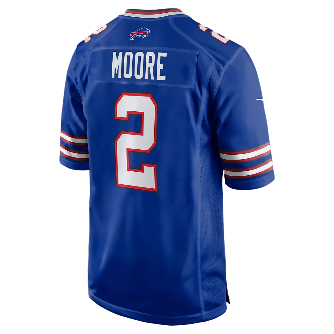 Zennovawear D.J. Moore Buffalo Bills Game Jersey - Royal