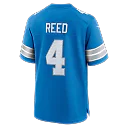 Zennovawear D.J. Reed Detroit Lions Team Game Jersey - Blue
