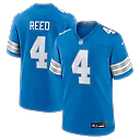 Zennovawear D.J. Reed Detroit Lions Team Game Jersey - Blue