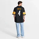 Zennovawear DK Metcalf Pittsburgh Steelers Game Player Jersey - Black