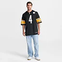 Zennovawear DK Metcalf Pittsburgh Steelers Game Player Jersey - Black