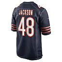 Zennovawear D'Marco Jackson Chicago Bears Team Game Jersey - Navy