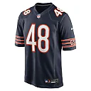 Zennovawear D'Marco Jackson Chicago Bears Team Game Jersey - Navy