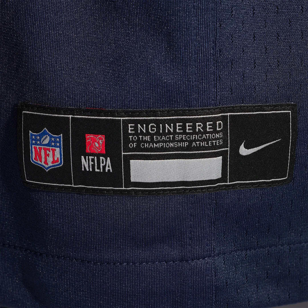 Zennovawear D'Marco Jackson Chicago Bears Team Game Jersey - Navy
