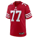 Zennovawear Dominick Puni San Francisco 49ers Team Game Jersey - Scarlet