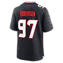 Zennovawear Dominique Robinson Houston Texans Team Game Jersey - Navy