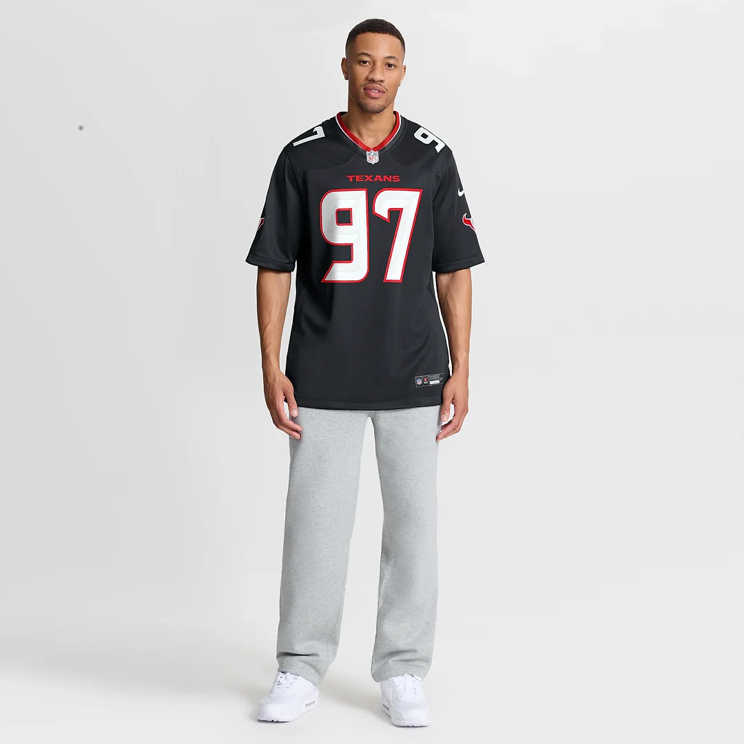 Zennovawear Dominique Robinson Houston Texans Team Game Jersey - Navy