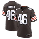 Zennovawear Don Fleming Cleveland Browns Retired Player Jersey - Brown
